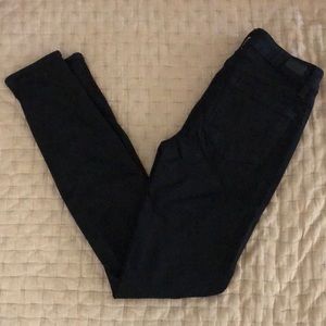 Paige Denim Black Skinny Jeans size 26